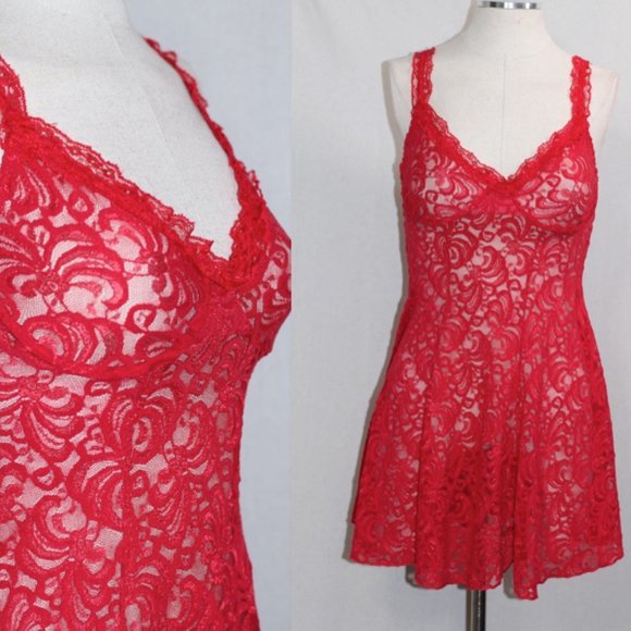 Red Night Gown - Picture 1 of 14